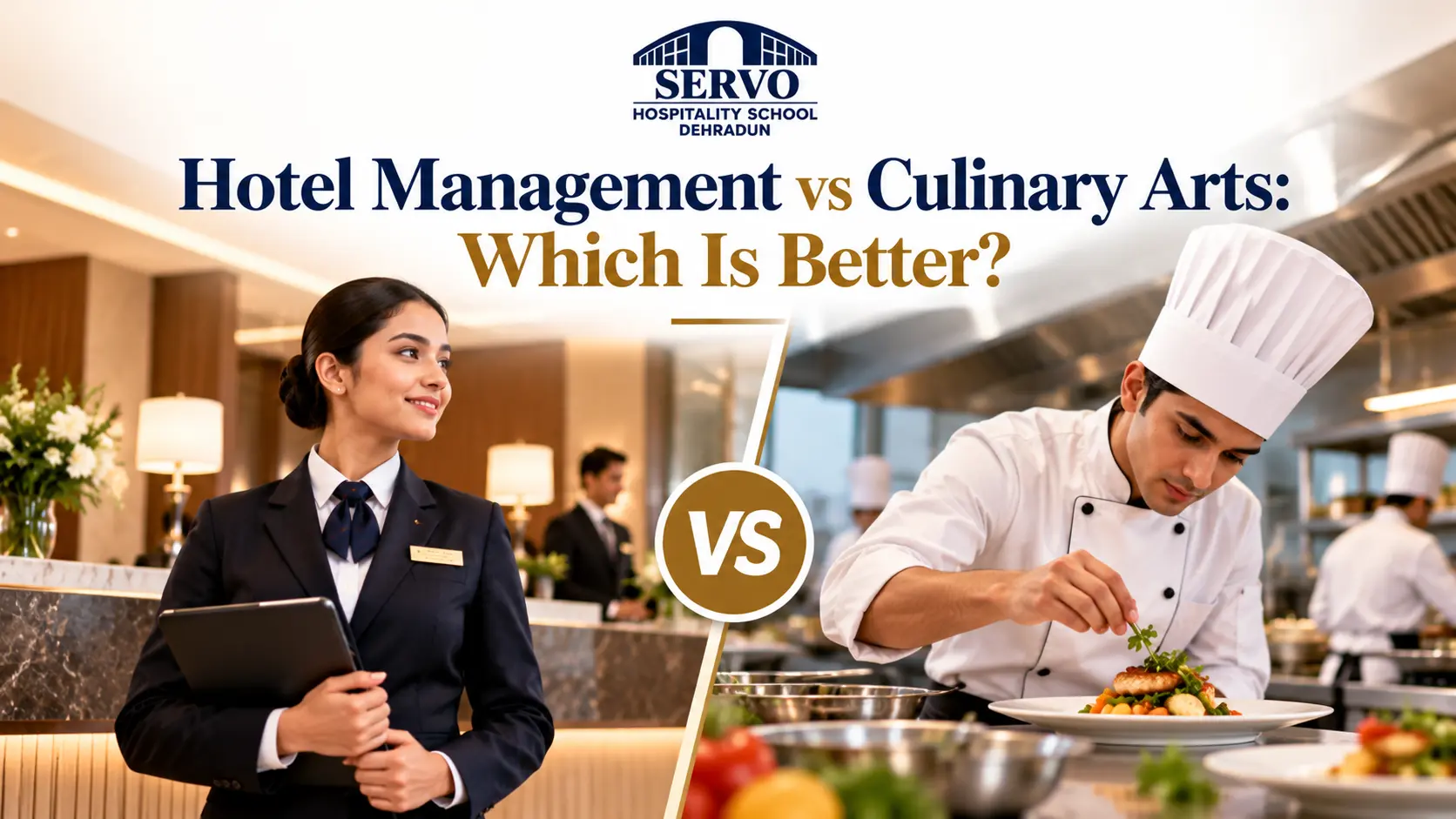 Read more about the article Hotel Management vs Culinary Arts: Which Is Better?